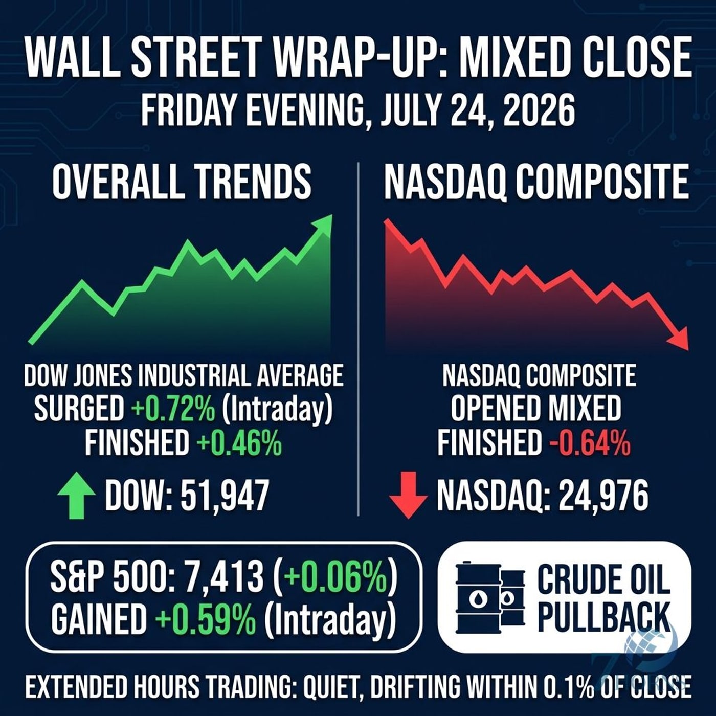 Apple and ServiceNow Surge, Nasdaq Dips as AI Worries Linger episode artwork