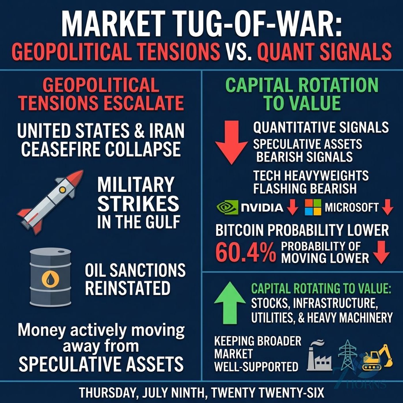US-Iran Conflict Sparks Market Rotation Out of Nvidia and Microsoft episode artwork