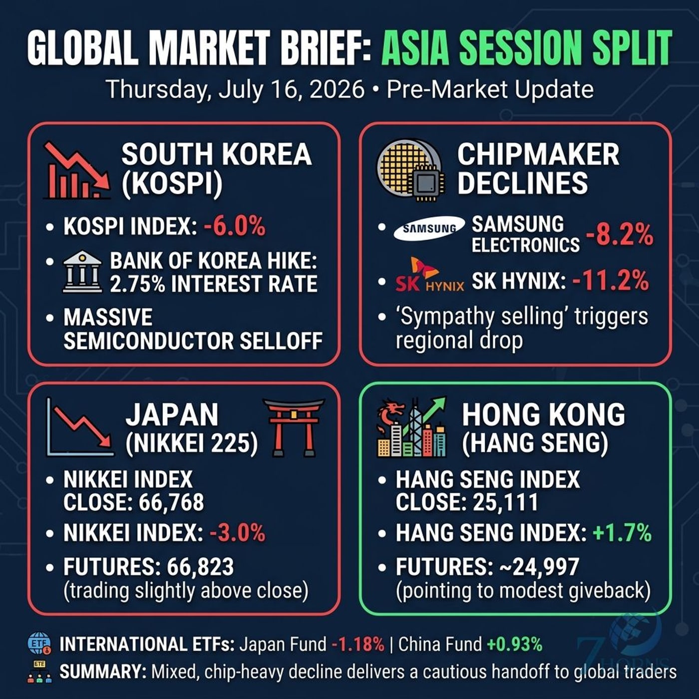Korea Rate Hike Triggers Chip Selloff in Samsung and SK Hynix episode artwork