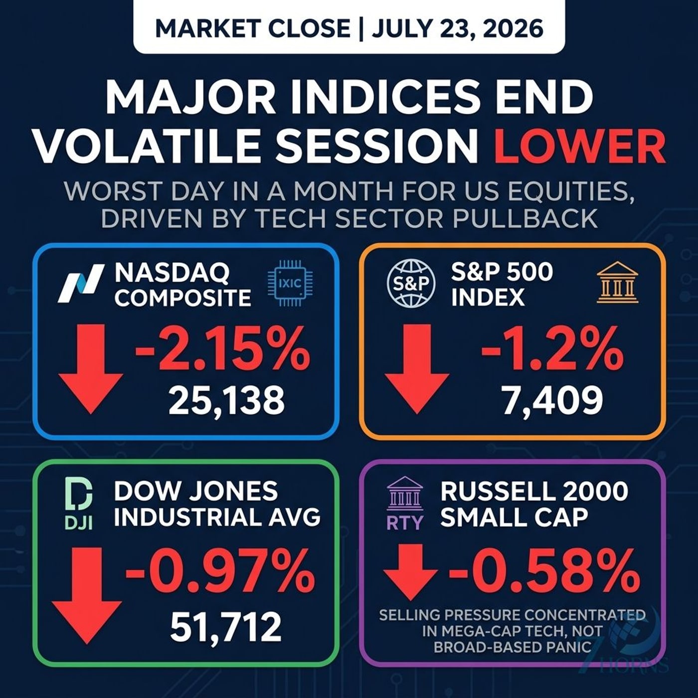 Nasdaq Leads Tech Sell-off as Tesla Plunges on Earnings Miss episode artwork
